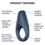 Satisfyer Ring 1 Rocket Cock Ring - Ultimate Pleasure & Performance Enhancer - Image 4
