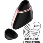 Satisfyer App Enabled Love Triangle Clit Massager - Black Pleasure Device for Ultimate Stimulation - Image 3
