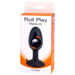 Roll Play Medium Unisex Butt Plug - Perfect for Pleasure and Exploration - Image 2