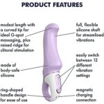 Satisfyer Vibes Charming Smile Rechargeable G-Spot Vibrator - Image 5
