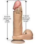 Realistic 8 Inch Flesh Pink Dildo - Ultra-Realistic Cock for Ultimate Pleasure - Image 2