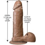 Realistic 6 Inch Flesh Brown Dildo - Life-Like Cock for Ultimate Pleasure - Image 2