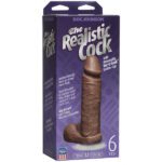 Realistic 6 Inch Flesh Brown Dildo - Life-Like Cock for Ultimate Pleasure - Image 3