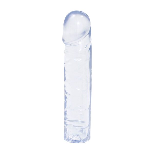 Crystal Jellies 8 Inch Clear Dong - Realistic Pleasure for Ultimate Satisfaction
