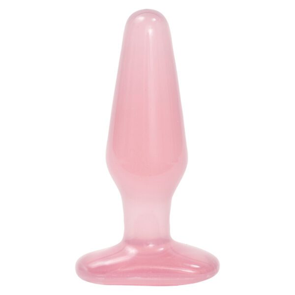 Crystal Jellies Medium Pink Butt Plug - Perfect for Pleasure and Comfort