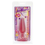 Crystal Jellies Medium Pink Butt Plug - Perfect for Pleasure and Comfort - Image 2