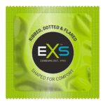 EXS Comfy Fit Ribbed & Dotted Condoms 12 Pack - Ultimate Comfort & Pleasure - Image 2