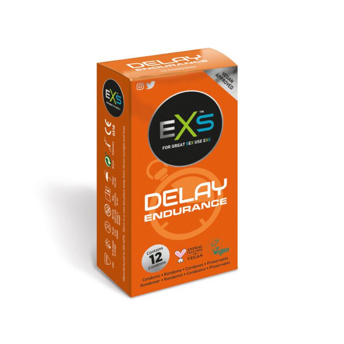 New Box EXS Delay Endurance Condoms 12 Pack - Image 1
