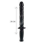 ToyJoy The Manhandler 14.5 Inch Black - Ultimate Pleasure Toy for Intense Experiences - Image 3