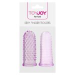 ToyJoy Sexy Finger Ticklers in Purple - Ultimate Sensual Pleasure Enhancer - Image 2