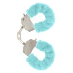 ToyJoy Furry Fun Aqua Wrist Cuffs - Soft, Colorful Playful Accessories