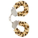 ToyJoy Furry Fun Leopard Wrist Cuffs - Stylish & Playful Accessory