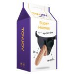 ToyJoy Super Woman Strap On Dildo - Ultimate Pleasure for Couples - Image 2