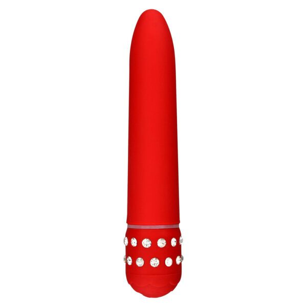 ToyJoy Diamond Red Superbe Mini Vibrator - Powerful, Discreet Pleasure for Ultimate Satisfaction