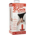 Vac-U-Lock 8 Inch Realistic Cock with Ultra Harness - Ultimate Pleasure Experience - Image 4