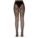 Leg Avenue Duchess Lace Suspender Tights UK 6-12 - Elegant & Stylish Hosiery - Image 3