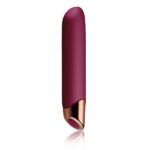 Rocks Off Chaiamo Burgundy Rechargeable Vibrator - Ultimate Pleasure & Discreet Design - Image 2