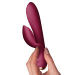 Rocks Off Everygirl Burgundy Rechargeable Rabbit Vibrator - Ultimate Pleasure & Versatility - Image 4
