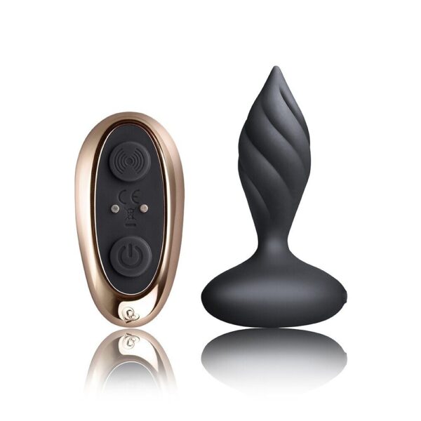 Rocks Off Petite Sensations Desire Butt Plug - Black | Perfect for Intimate Pleasure