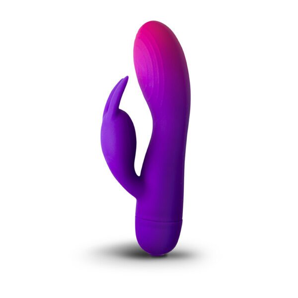 Rocks Off Glo-Girl Rabbit Vibrator - Ultimate Pleasure with Vibrant Glow