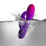 Rocks Off Glo-Girl Rabbit Vibrator - Ultimate Pleasure with Vibrant Glow - Image 2