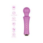 Xocoon Personal Wand Massager – Powerful Rechargeable Purple Vibrator for Relaxation & Relief - Image 3