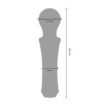 Xocoon Personal Wand Massager – Powerful Rechargeable Purple Vibrator for Relaxation & Relief - Image 4