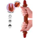 ToyJoy 13.7-Inch Silicone Foreskin Double Dong - Ultimate Pleasure Toy - Image 4