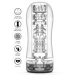 ToyJoy Hero Clear Blast Vacuum Stroker - Ultimate Pleasure Toy for Enhanced Sensation - Image 3