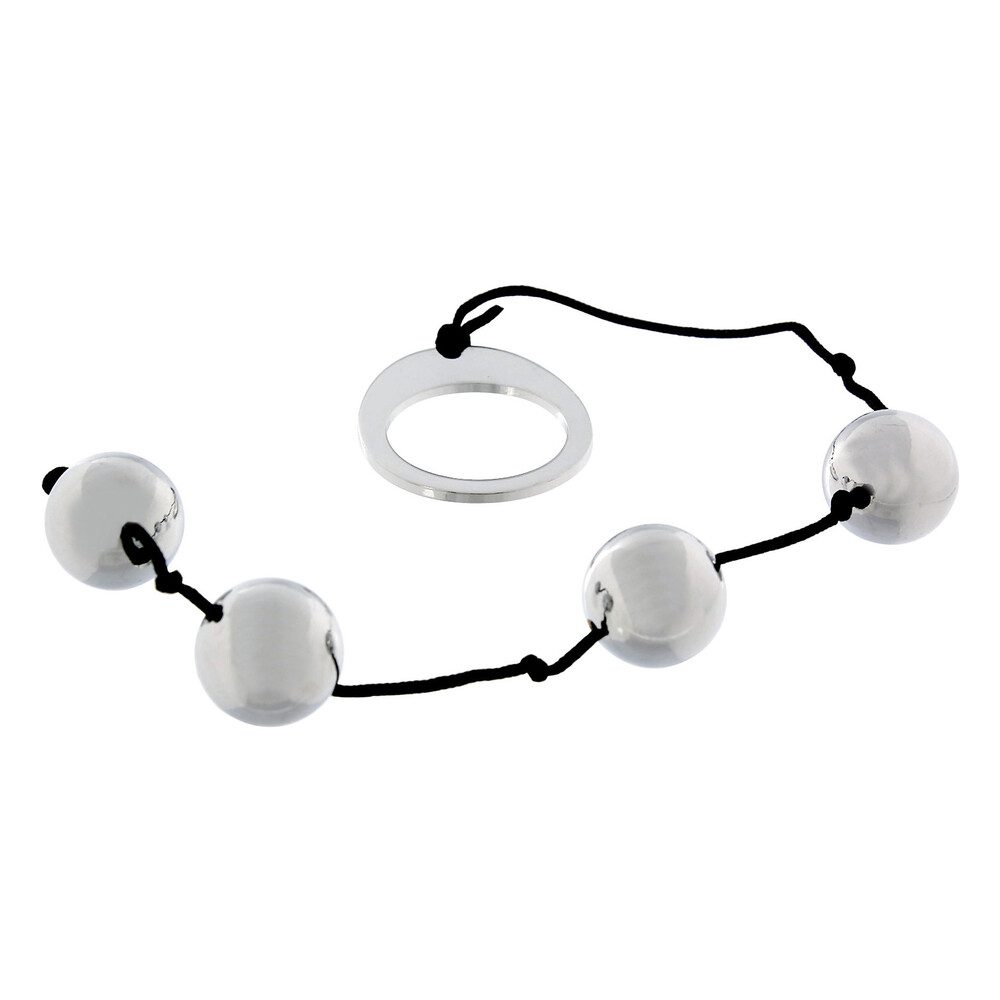 113826x1 Heavy Metal Anal Beads - Image 1