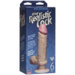 Realistic 6 Inch Vibrating Dildo - Flesh Pink Cock for Ultimate Pleasure - Image 2