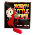 Boost Your Desire with Horny Little Devil Unisex Libido Booster - 1 Capsule