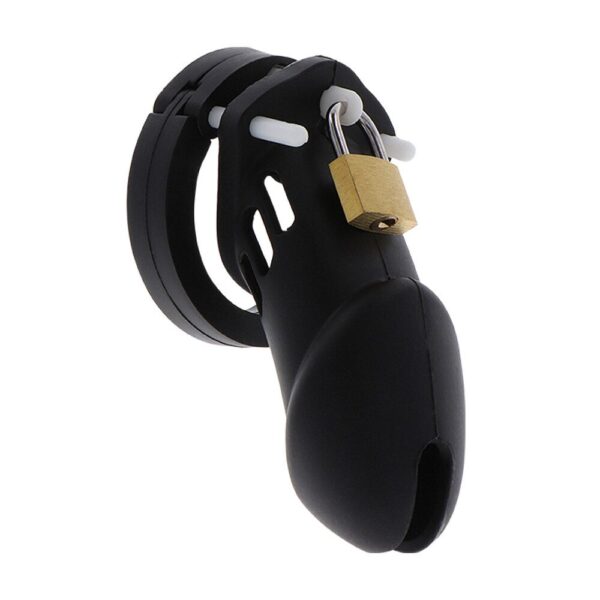 Hidden Desire Extreme Chastity Silicone Cock Cage – Large, Secure & Comfortable Locking Device