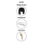 Hidden Desire Extreme Chastity Silicone Cock Cage – Large, Secure & Comfortable Locking Device - Image 4