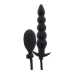 Hidden Desire Extreme Inflatable Ribbed Plug - Ultimate Pleasure for Adventurous Souls
