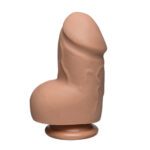 Experience Pleasure with The D – 6 Inch Vanilla Dildo with Realistic Balls