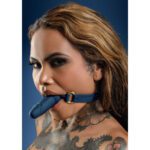 Taboom Silicone Supreme Penis Ball Gag – Premium BDSM Mouth Gag for Bondage Play - Image 2