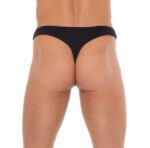 Men's Black G-String with Net Pouch - Stylish & Comfortable Underwear - Image 3