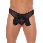 Stylish Men's Black Animal Pouch - Trendy Accessory for Every Occasion - Image 2