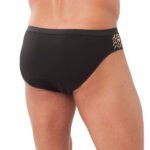 Stylish Men's Animal Print Briefs with Zipper - Comfort Meets Wild Fashion - Image 3