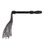 Hidden Desire Masters Real Leather Chain Whip - Premium BDSM Accessory for Ultimate Pleasure