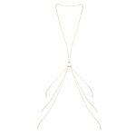 Bijoux Indiscrets Magnifique Gold Body Chain - Elegant Body Jewelry for Stunning Looks - Image 2