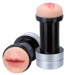 Realstuff 2-in-1 Mouth and Vagina Hummer Masturbator for Ultimate Pleasure