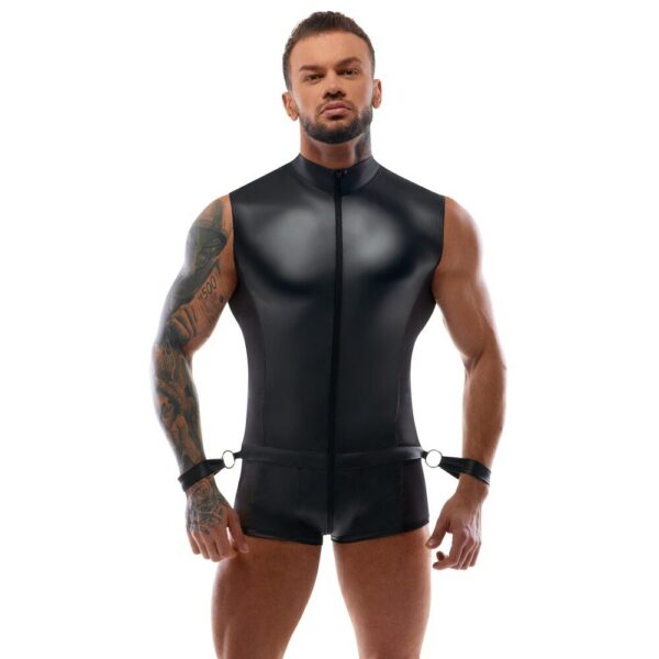 Ultimate Body Jumpsuit with Restraints for Enhanced Comfort and Style