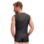 NEK Matte Look Sleeveless Black Shirt - Stylish & Versatile Fashion Essential - Image 3