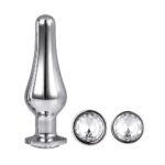 Premium Silver Gleaming Butt Plug Set for Ultimate Pleasure - Image 2