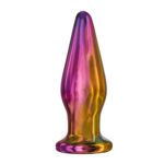Discover the Glamour Glass Remote Control Tapered Butt Plug for Ultimate Pleasure - Image 2