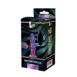 Discover the Glamour Glass Remote Control Curved Butt Plug for Ultimate Pleasure - Image 4