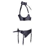 Seductive Cottelli Bondage Open Bra and Briefs Set for Ultimate Intimacy - Image 4