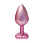 Gleaming Love Pearl Pink Medium Butt Plug – Elegant & Body-Safe Anal Toy